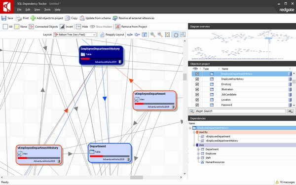 SQL Dependency Tracker(可视化数据库工具)