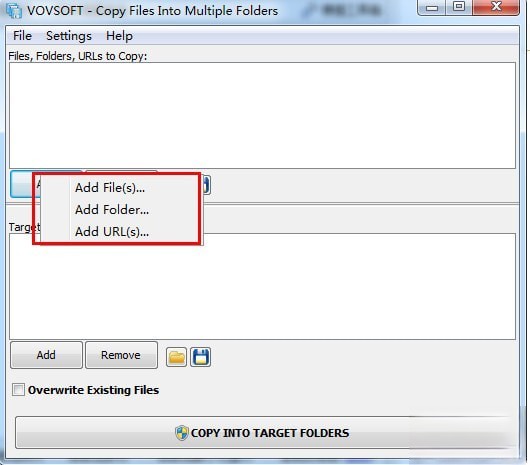 Copy Files Into Multiple Folders(文件管理软件)