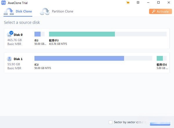 AweClone(磁盘克隆工具)