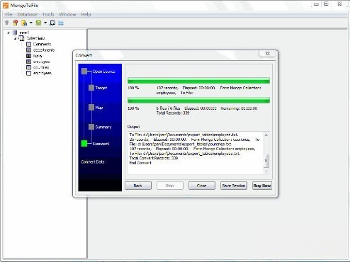 MongoDB导出工具(MongoToFile)