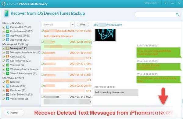 Gihosoft iPhone Data Recovery(iPhone数据恢复软件)