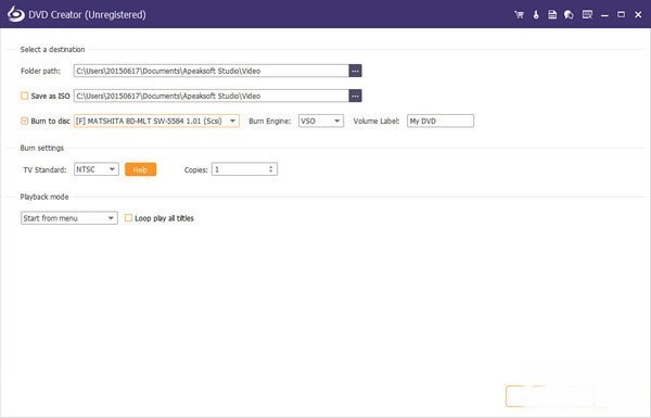 Apeaksoft  DVD Creator