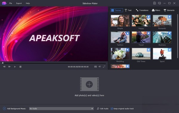 Apeaksoft Slideshow Maker(电子相册制作软件)