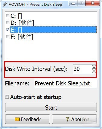 Prevent Disk Sleep(驱动器防止休眠工具)
