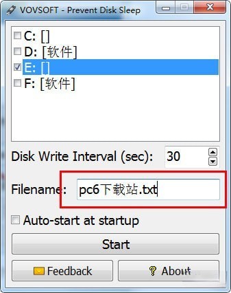 Prevent Disk Sleep(驱动器防止休眠工具)
