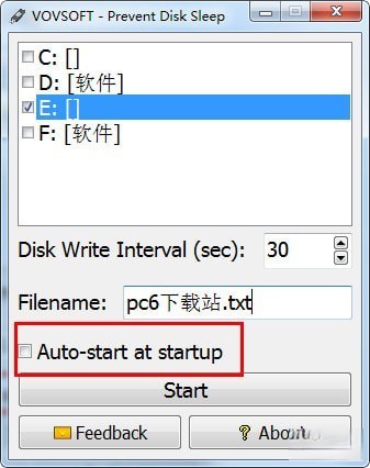 Prevent Disk Sleep(驱动器防止休眠工具)