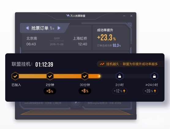 万人抢票联盟