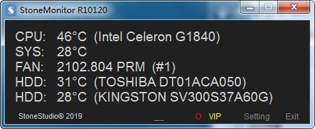 StoneMonitor(Windows云温度监控)