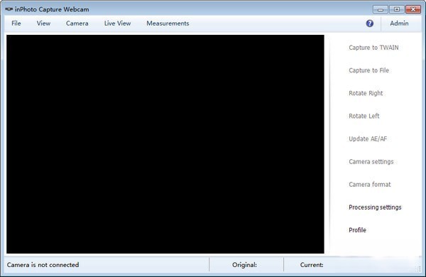 inpoto capture webcam(相机控制软件)