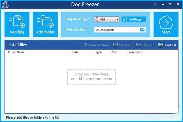 DocuFreezer(文档格式转换器)