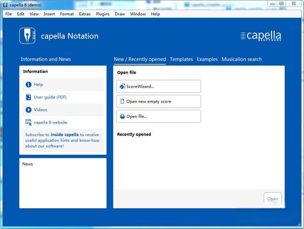 capella(乐谱制作软件)