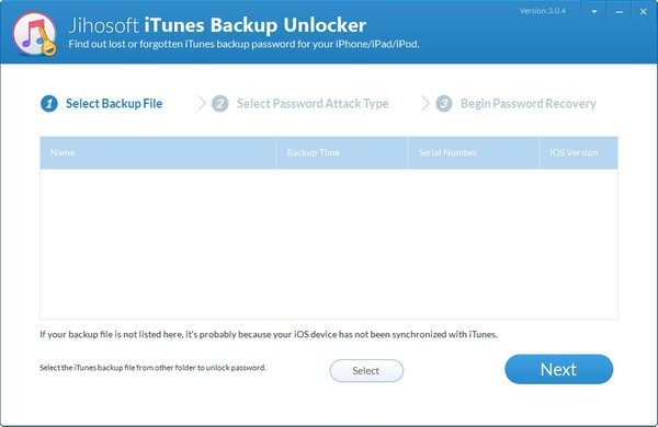 Jihosoft iTunes Backup Unlocker(iTunes备份解锁器)