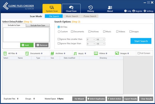 Clone Files Checker(重复文件搜索软件)