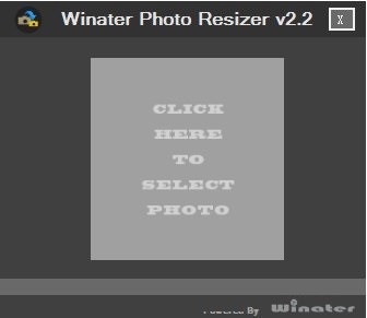 Winater Photo Resizer(图像编辑工具)