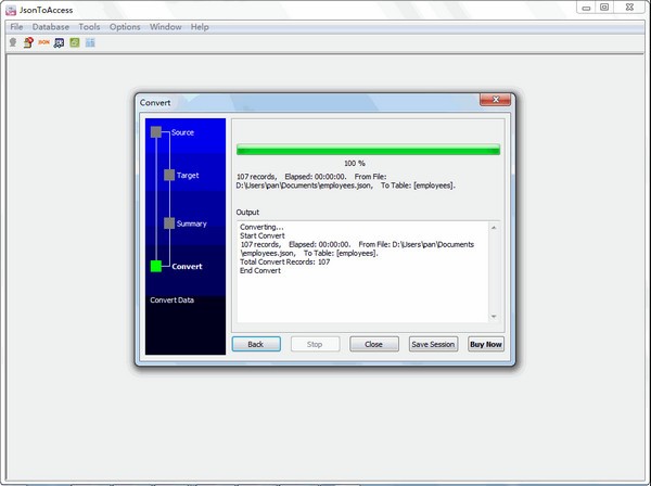 JsonToAccess(Json转Access工具)