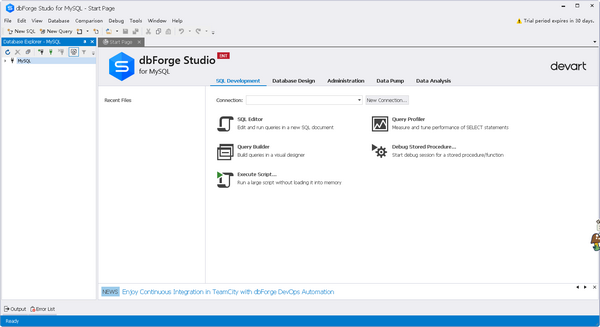 dbForge Studio for MySQL(SQL数据库管理软件)