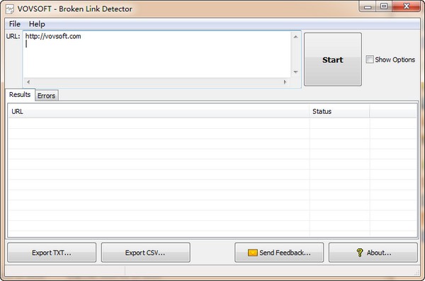 VovSoft Broken Link Detector(网站死链检测软件)