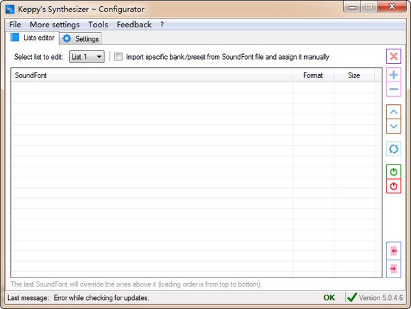 Keppys Synthesizer(轻量级音频合成器)