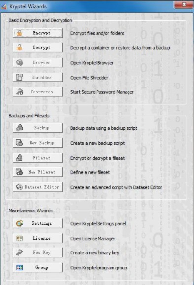 Kryptel Wizard(windows加密工具)