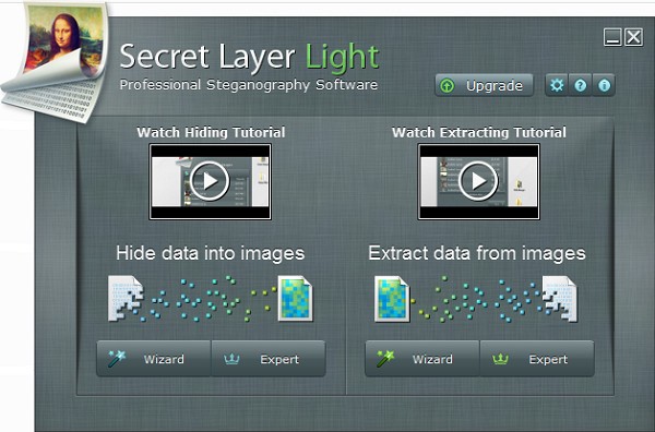 数据加密成图片(Secret Layer Light)