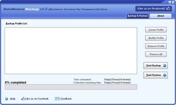 DataNumen Backup(数据备份)