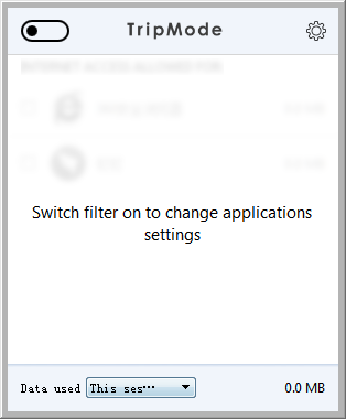 TripMode for windows(流量控制软件)