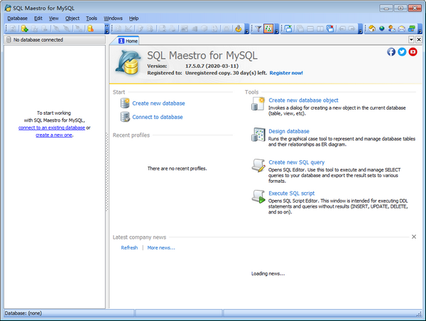 SQL Maestro for MySQL(mysql数据库管理)