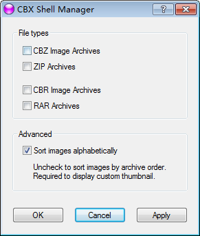 CBX Shell(压缩包缩略图预览器)