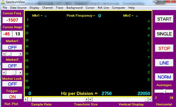 SpectrumView(音频频谱分析软件)