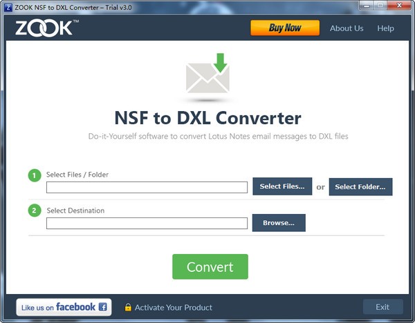ZOOK NSF to DXL Converter(NSF转DXL工具)
