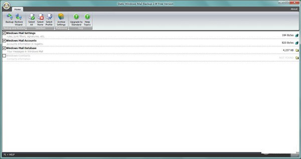 Static Windows Mail Backup(邮件备份工具)