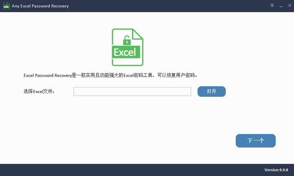 Any Excel Password Recovery(excel密码恢复软件)