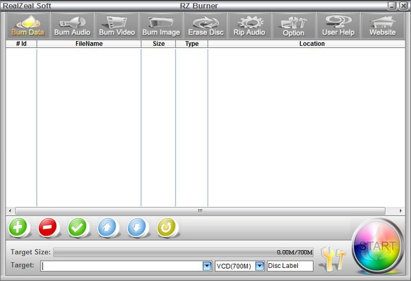 RZ Free DVD Burner(光盘刻录工具)