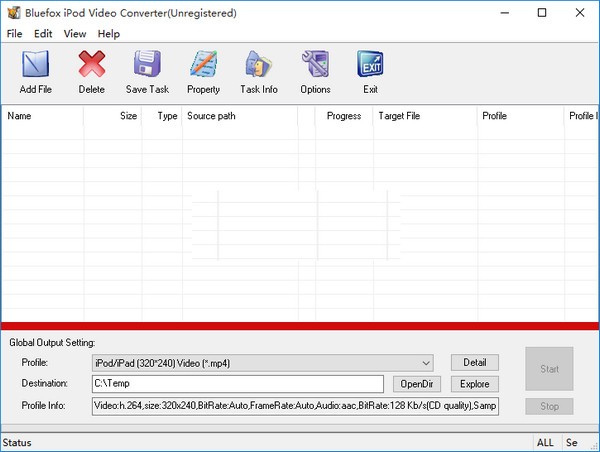 Bluefox iPod Video Converter(iPod格式转换器)