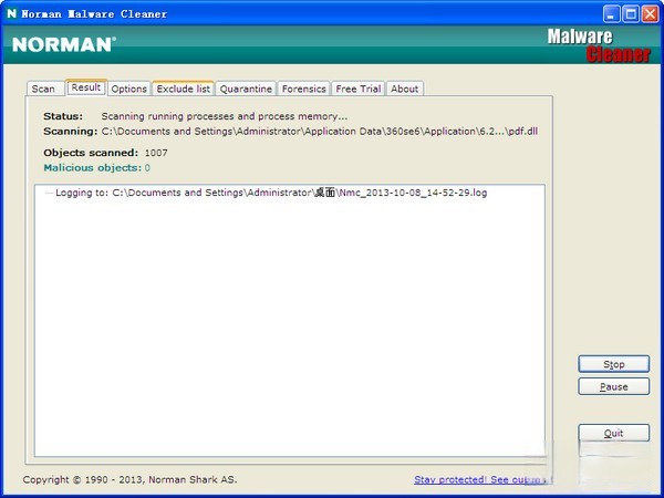 Norman Malware Cleaner
