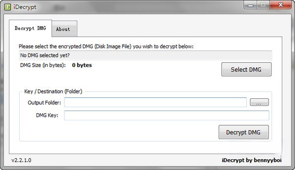 DMG解包工具(iDecrypt)
