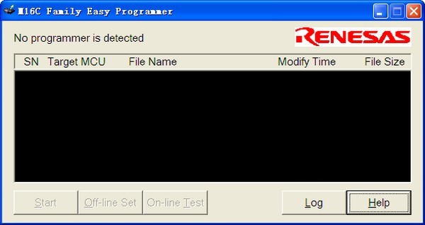 瑞萨(Renesas)M16c烧写工具