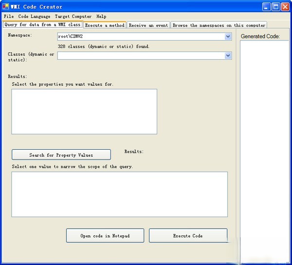 WMICodeCreator(wmi参数查询)