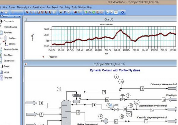 Chemstations CHEMCAD Suite(化工工艺流程图软件)