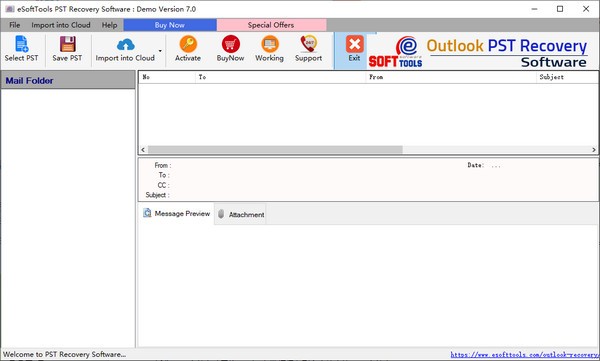 eSoftTools PST Recovery(PST恢复软件)