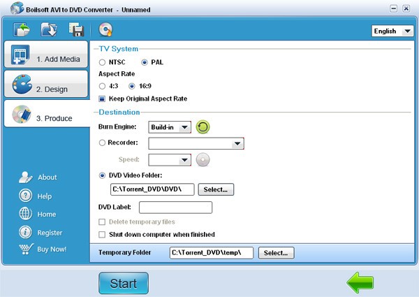 Boilsoft AVI to DVD Converter(视频转换器)