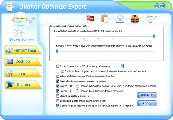 Okoker Optimize Expert(注册表优化工具)
