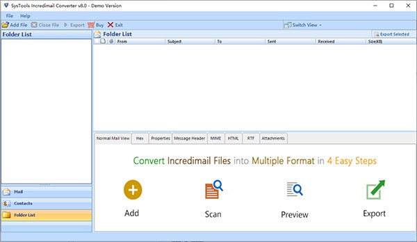 SysTools IncrediMail Converter(电子邮件格式转换工具)