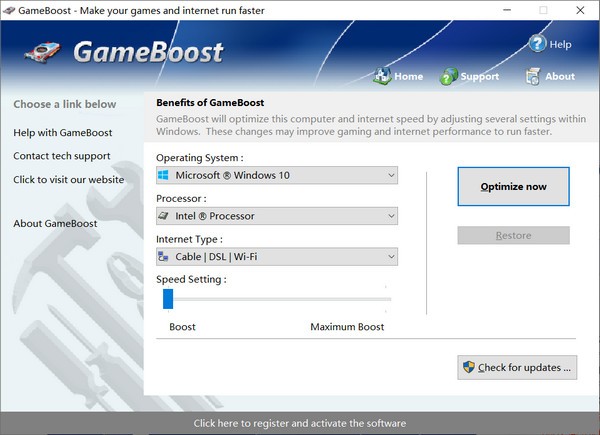 PGWARE GameBoost(优化加速工具)