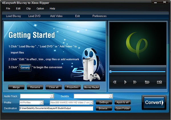 4Easysoft Blu-ray to Xbox Ripper(视频转换工具)