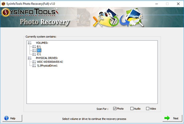 SysInfoTools Photo Recovery(照片恢复软件)