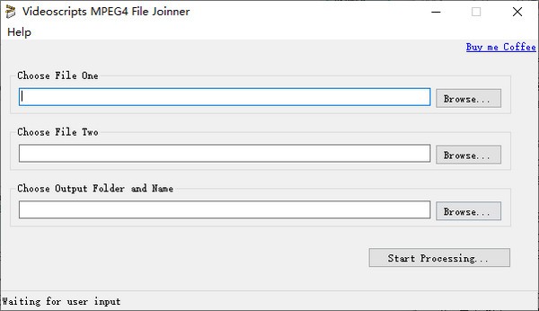 Videoscripts MPEG4 File Joiner(MP4视频合并软件)