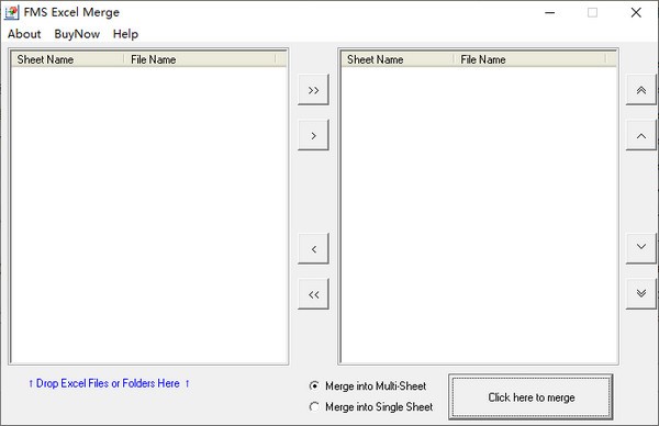 FMS Merge Excel(Excel文件合并软件)