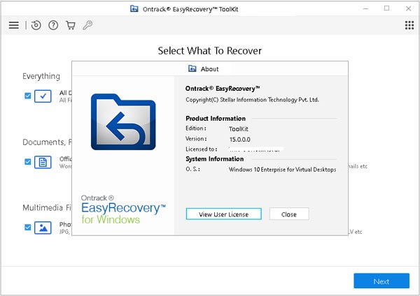 Ontrack EasyRecovery Toolkit(数据修复工具)