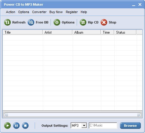 Power CD to MP3 Maker(cd转mp3软件)